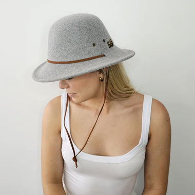 'THE MIAMI' Fedora - Grey