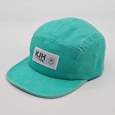 'THE KALANNI' 5 Panel - Stonewash Turquoise