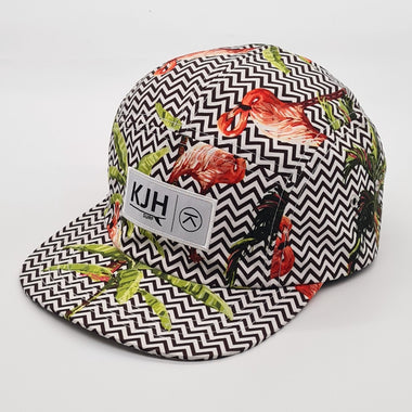 'THE KALANNI' 5 Panel - Flamingo