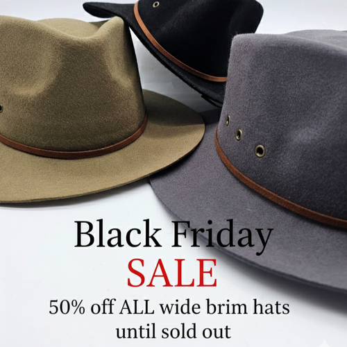 Unisex Wide Brim Hats