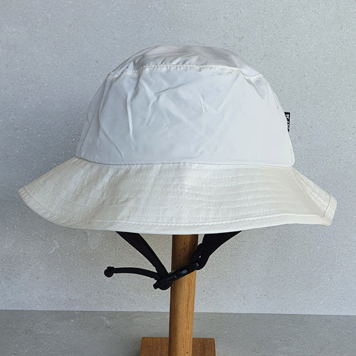 'BLOCK OUT' Surf Hat - White