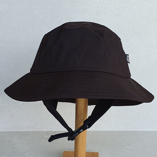 'BLOCK OUT' Surf Hat - Black
