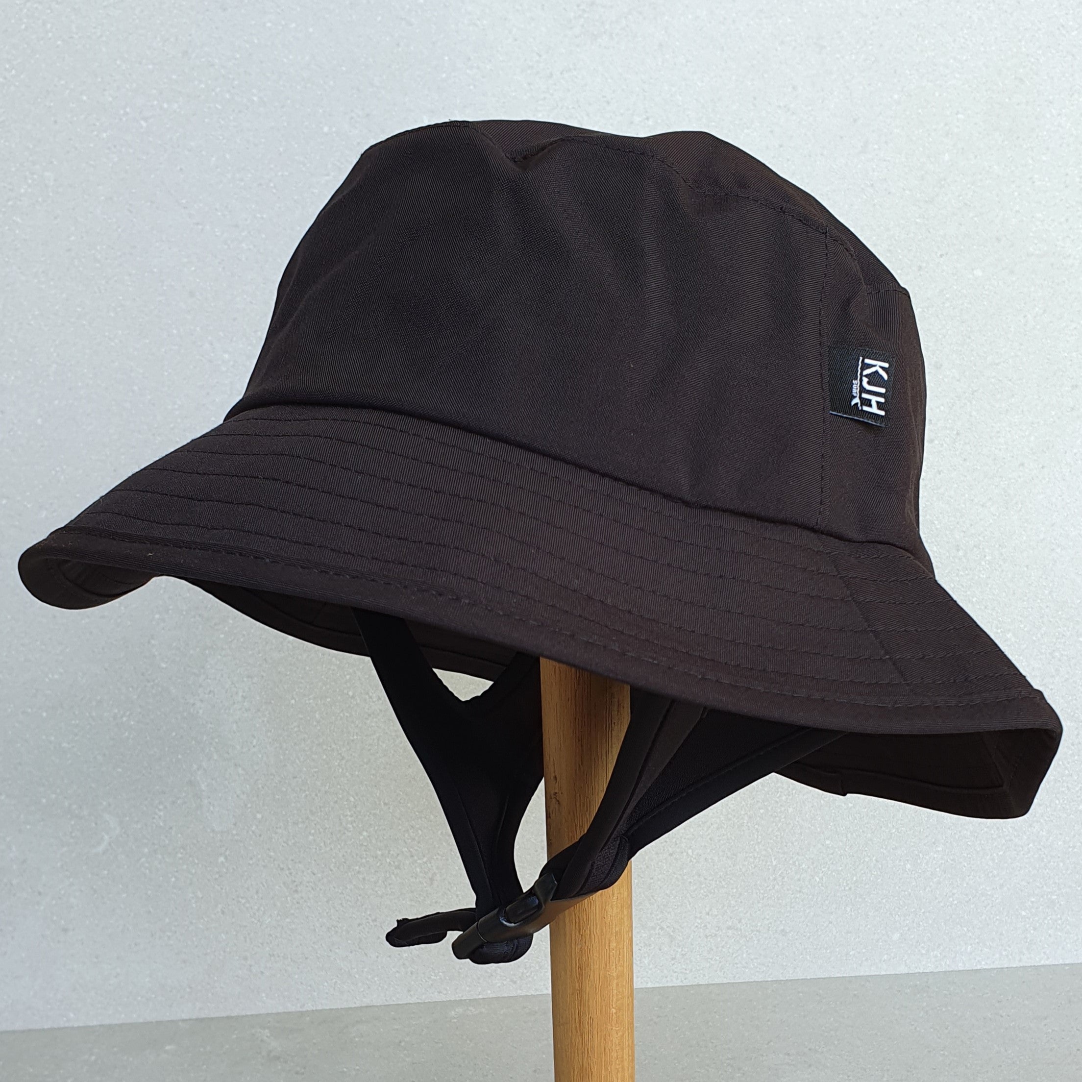'BLOCK OUT' Surf Hat - Black