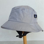 'BLOCK OUT' Surf Hat - Grey