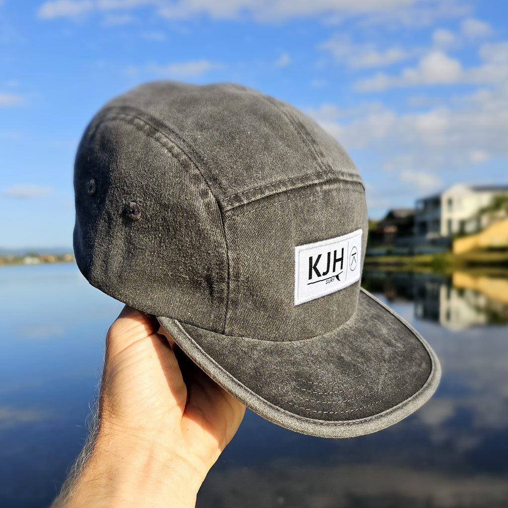 'THE KALANNI' 5 Panel - Black Stonewash