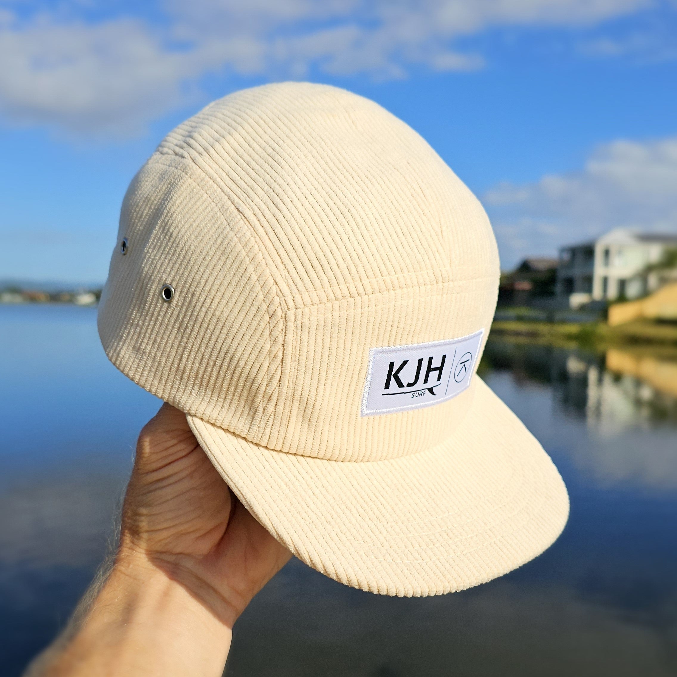 'THE KALANNI' 5 Panel - Corduroy Cream