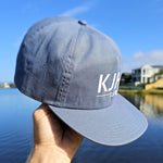 'Summer Vibes' Unconstructed 5 Panel - Blue