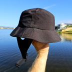 'BLOCK OUT' Surf Hat - Black