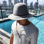 'THE MIAMI' Fedora - Grey