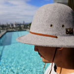 'THE MIAMI' Fedora - Grey