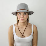 'THE MIAMI' Fedora - Grey