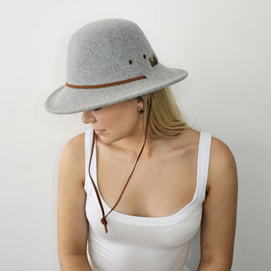 'THE MIAMI' Fedora - Grey