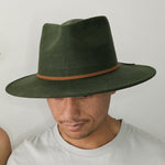 BURLEIGH BEACH Fedora - Forrest Green