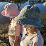 'BYRON BAY' Bucket Hat - Green