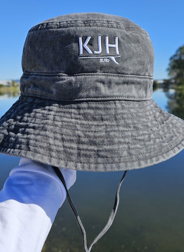 'BYRON BAY' Bucket Hat - Black