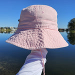 'BYRON BAY' Bucket Hat - Pink