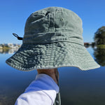 'BYRON BAY' Bucket Hat - Green