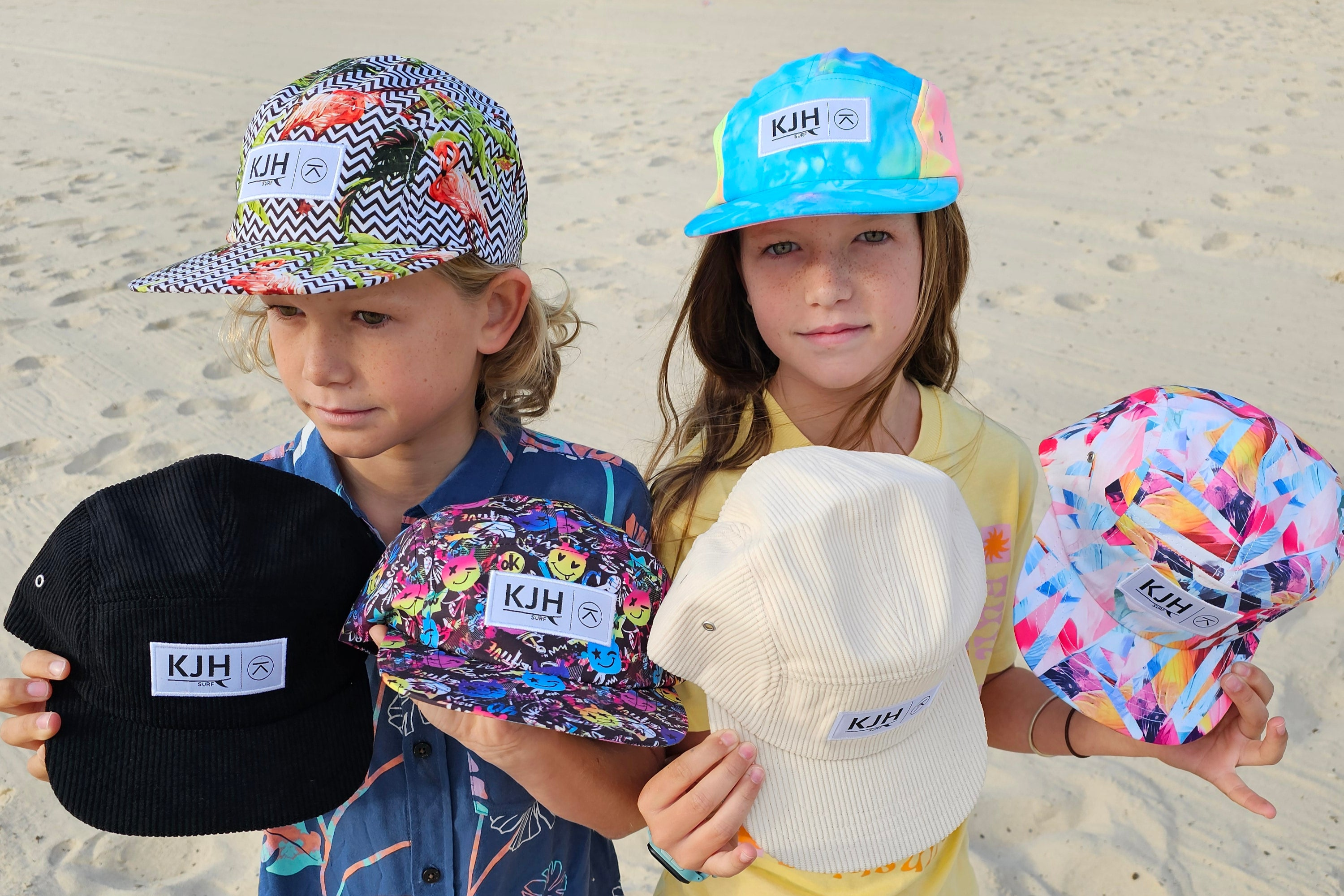 Kids and Adult matching hats KJH Surf