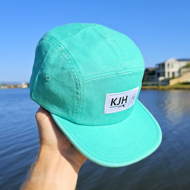 'THE KALANNI' 5 Panel - Stonewash Turquoise