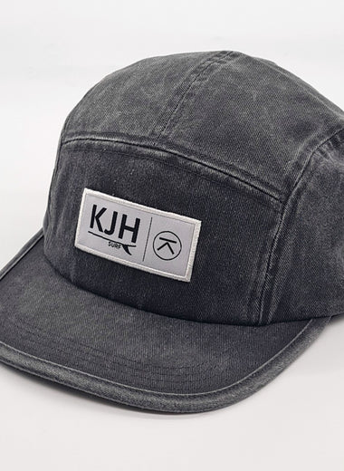 'THE KALANNI' 5 Panel - Black Stonewash