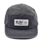 'THE KALANNI' 5 Panel - Black Stonewash