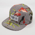 'THE KALANNI' 5 Panel - Flamingo
