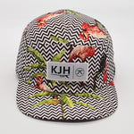 'THE KALANNI' 5 Panel - Flamingo