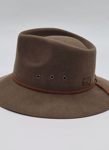 'THE SHACK' Fedora - Brown