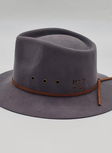 'THE SHACK' Fedora - Slate Grey
