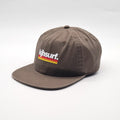 Unconstructed 6 Panel Cap - Brown