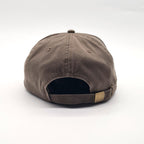 Unconstructed 6 Panel Cap - Brown
