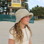 'BYRON BAY' Bucket Hat - Sand