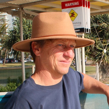 BURLEIGH BEACH Fedora - Tan